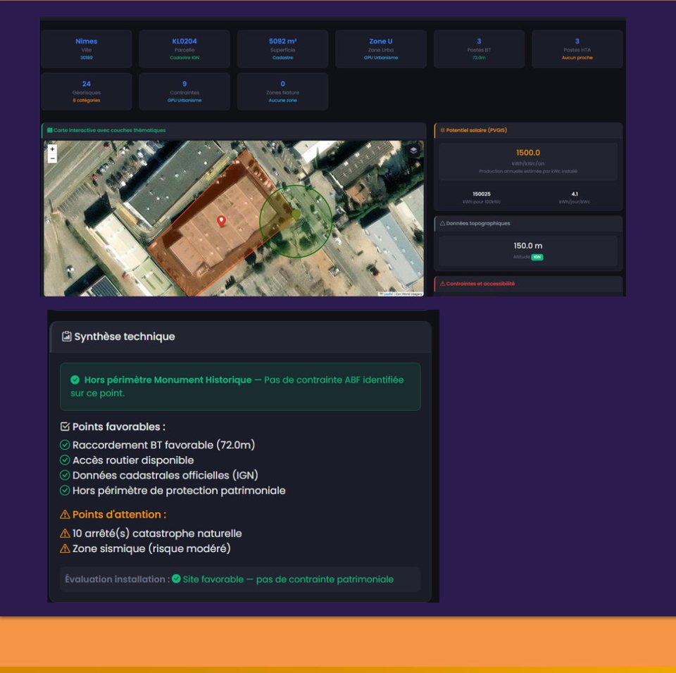 Analyse site HeliaPV